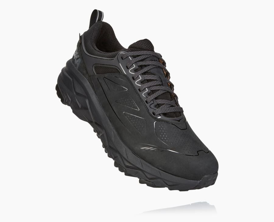 Tenis Trail Hoka One One Masculino Pretas - Challenger Baixo Gore-Tex - 401-OFARHW